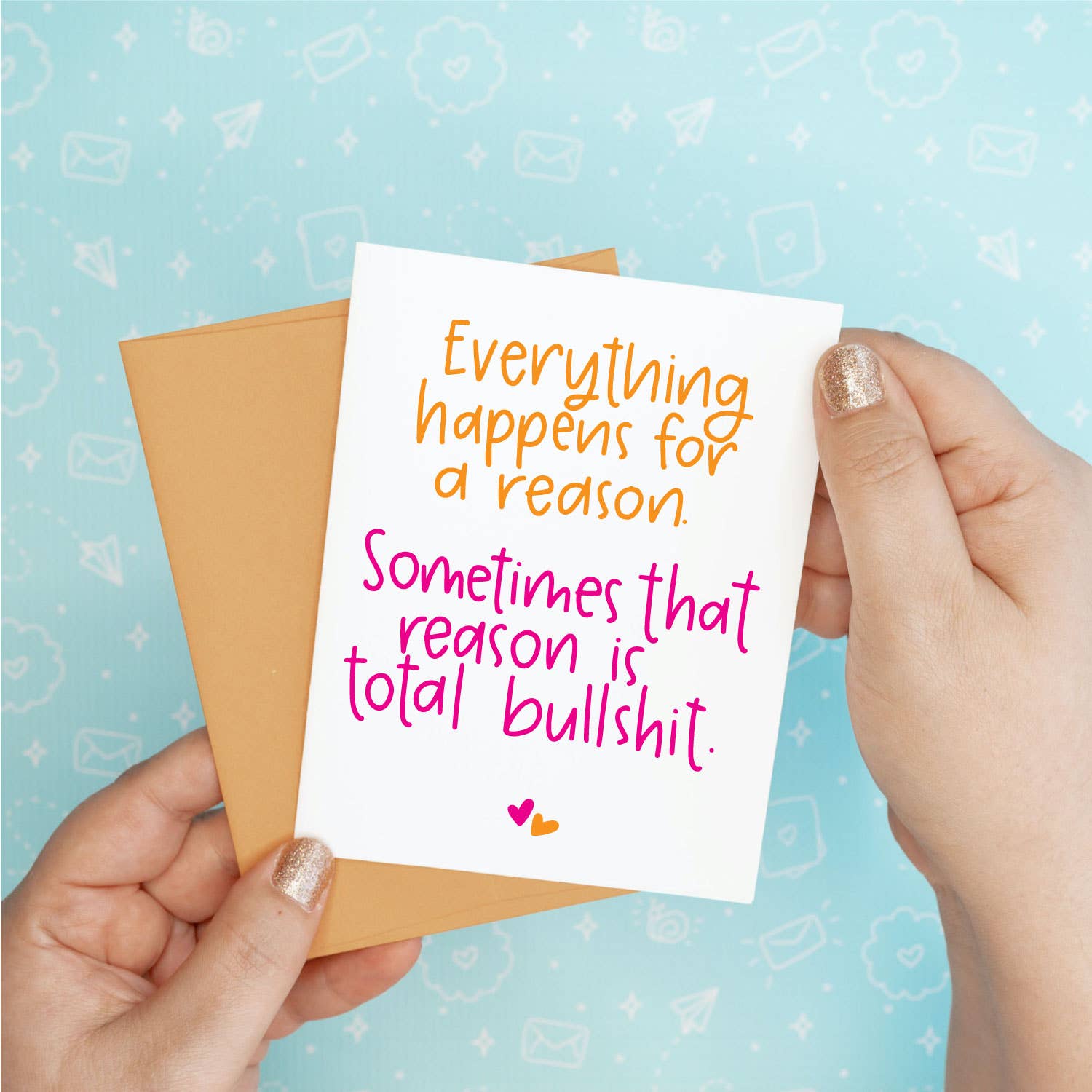Bullshit Reason Funny Greeting Card