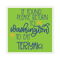 Washington Teriyaki Sticker