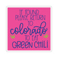 Colorado Green Chili Sticker