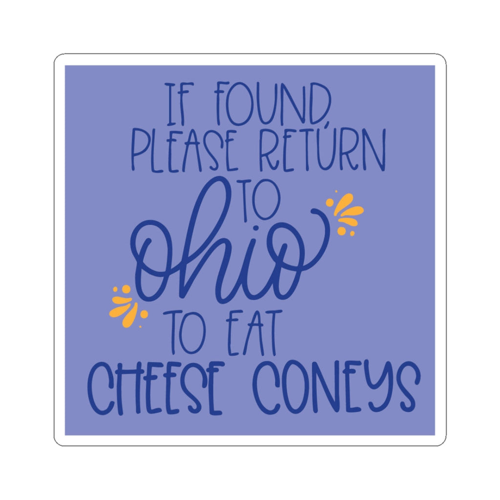 Ohio Cheese Coneys Sticker