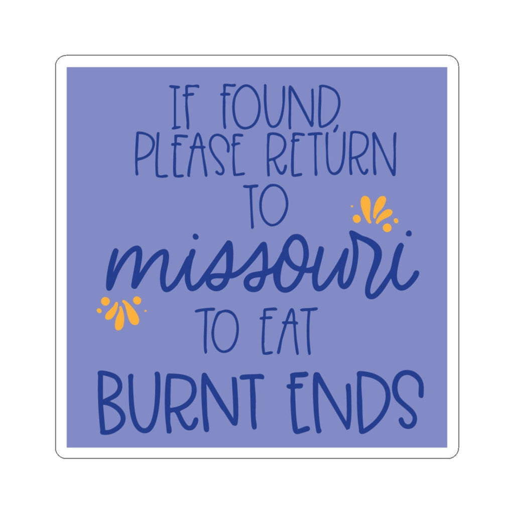 Missouri Burnt Ends Sticker