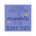 Missouri Burnt Ends Sticker