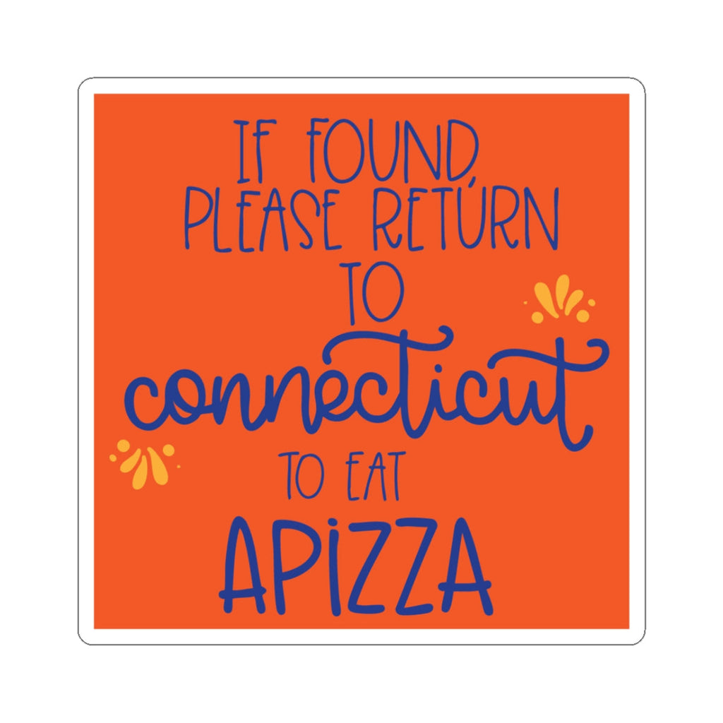 Connecticut Apizza Sticker