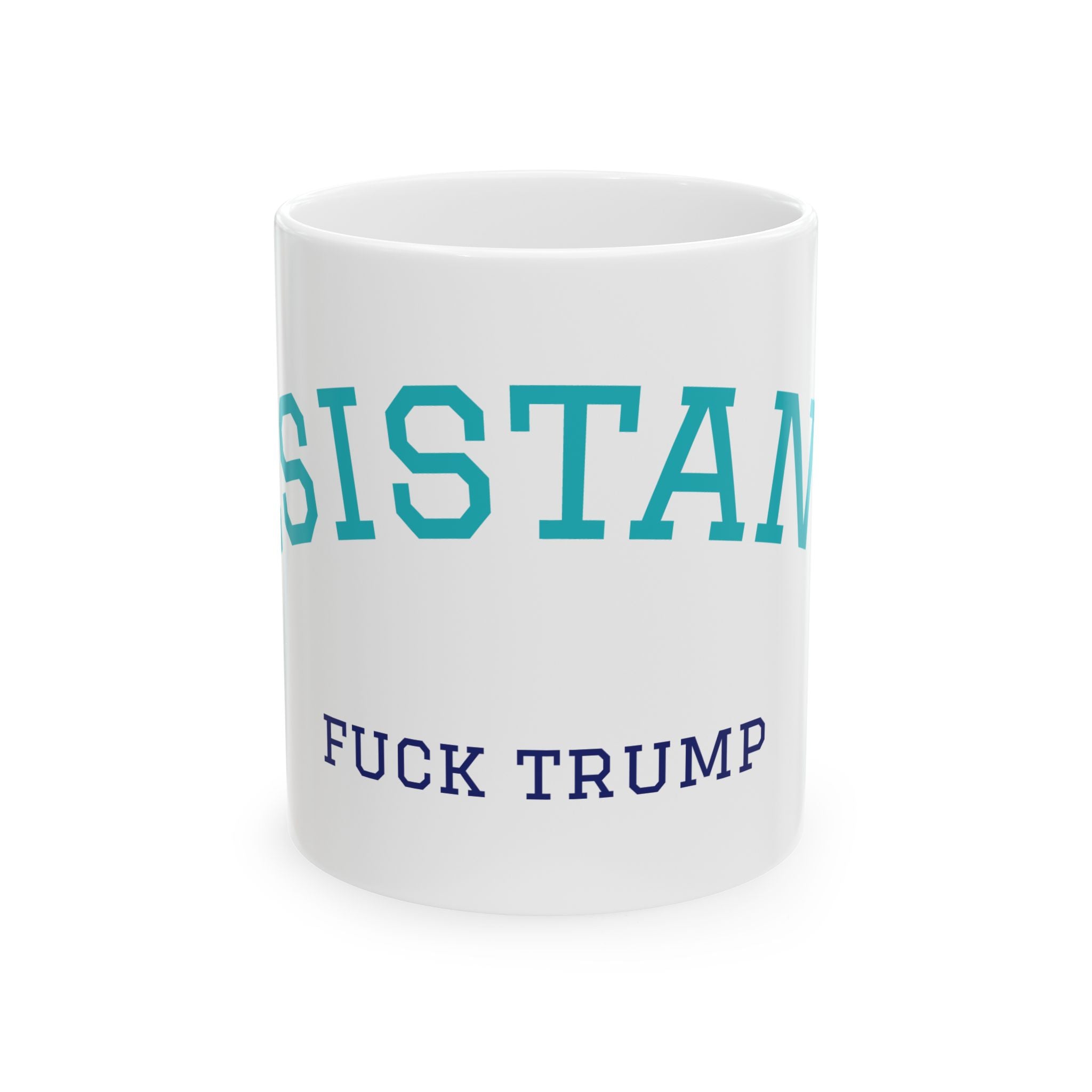 Ceramic Mug — "Fuck Trump" Resistance Political Coffee Mug