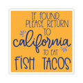 California Fish Tacos Sticker
