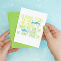 Proud to Call Brother Funny Greeting Card