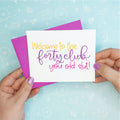 40 Club Birthday Funny Greeting Card