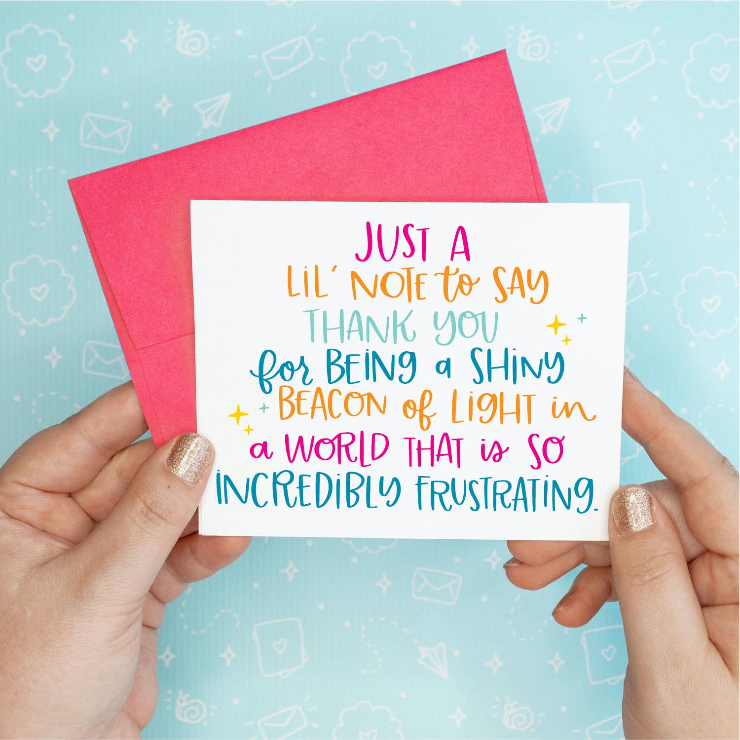 Beacon of Light Funny Greeting Card
