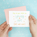 Young & Hot Get Well Funny Greeting Card