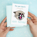 Cougar Birthday Funny Greeting Card
