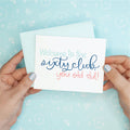 60 Club Birthday Funny Greeting Card
