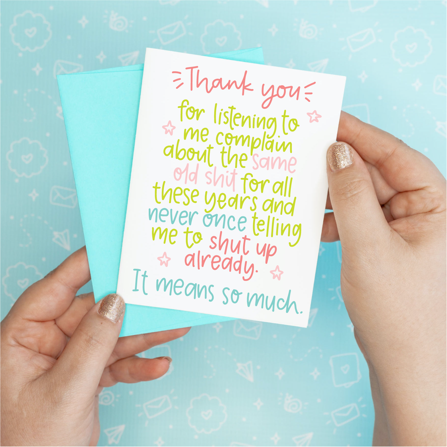 Shut Up Already Funny Greeting Card