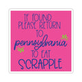Pennsylvania Scrapple Sticker