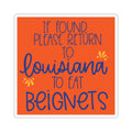 Louisiana Beignets Sticker