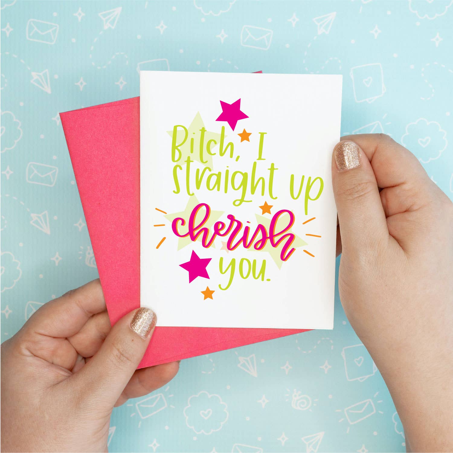 Cherish You Funny Greeting Card