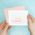 Eat Drink Be Married Wedding Funny Greeting Card