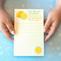 Notepad - Life Gives You Lemons - Funny Stationery