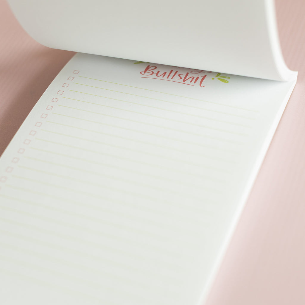Today's Bullshit Notepad