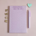 Everything Will Be OK Notepad