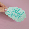 Artist at Heart Waterproof Vinyl Sticker
