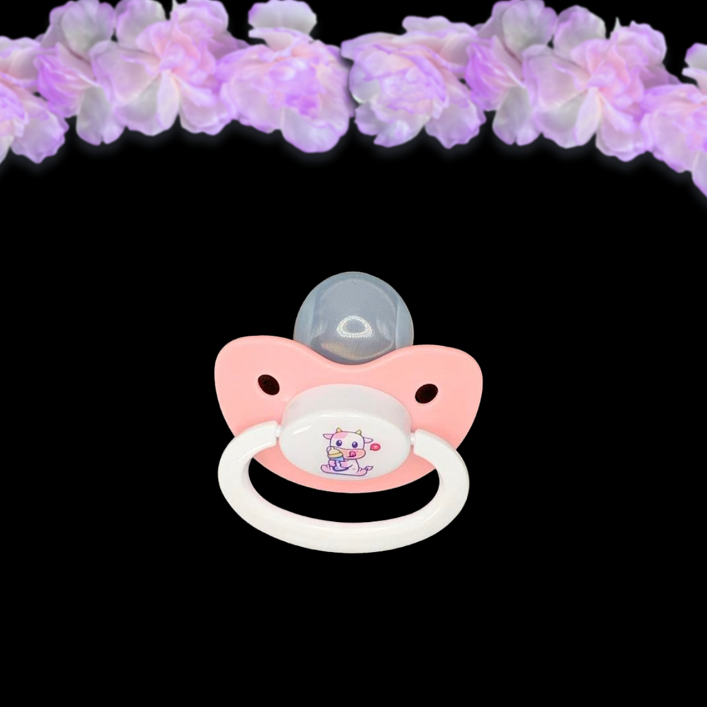 Adult Pacifier - Strawberry Cow