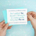 Am I Perfect? Funny Greeting Card