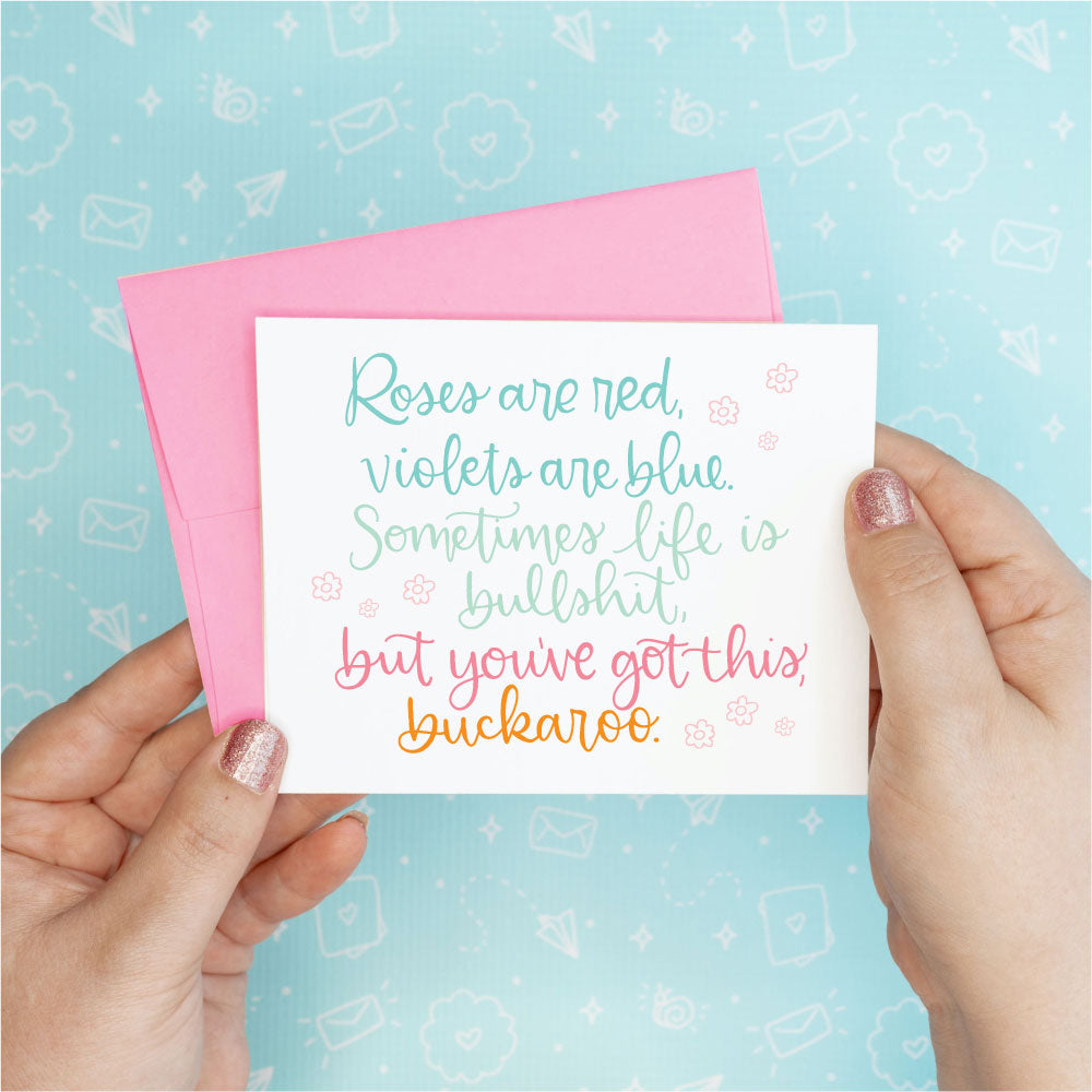 You Got This Buckaroo Funny Greeting Card