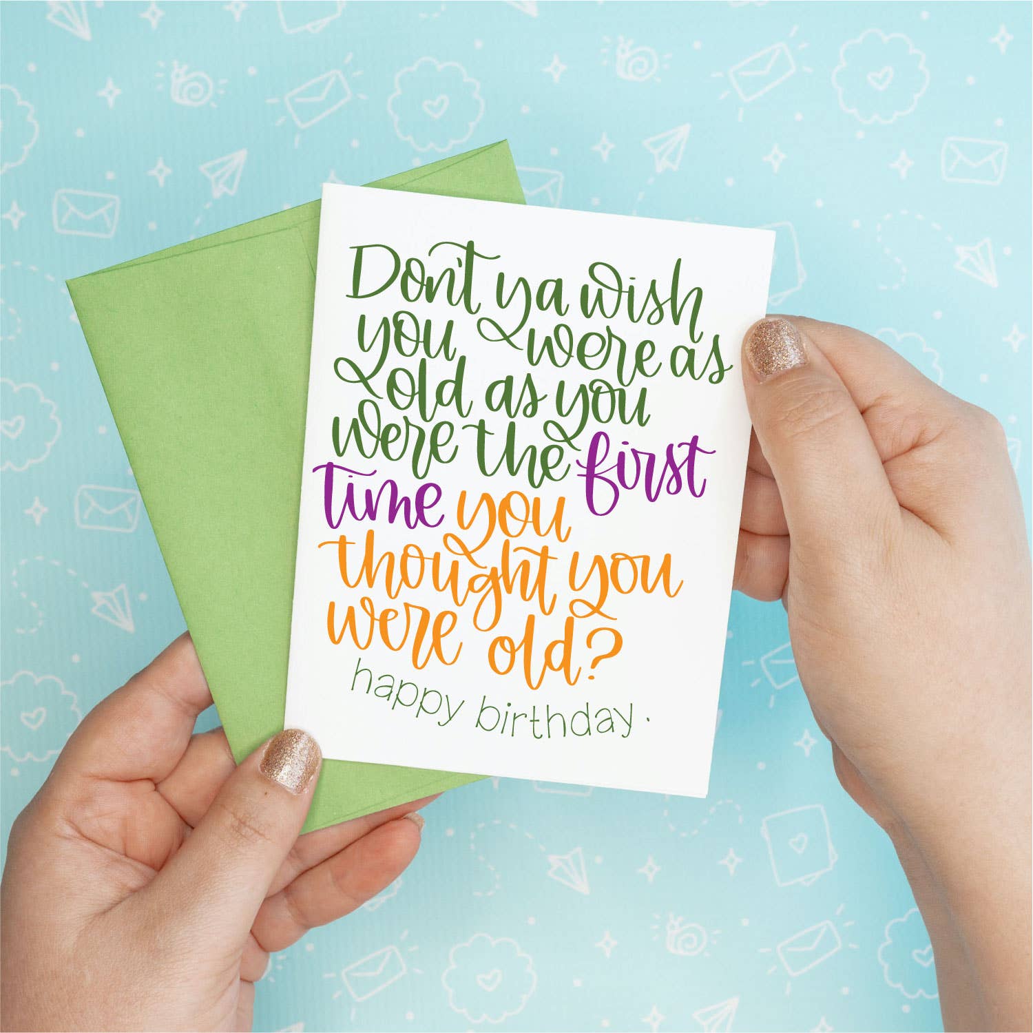 Don't Ya Wish Birthday Funny Greeting Card