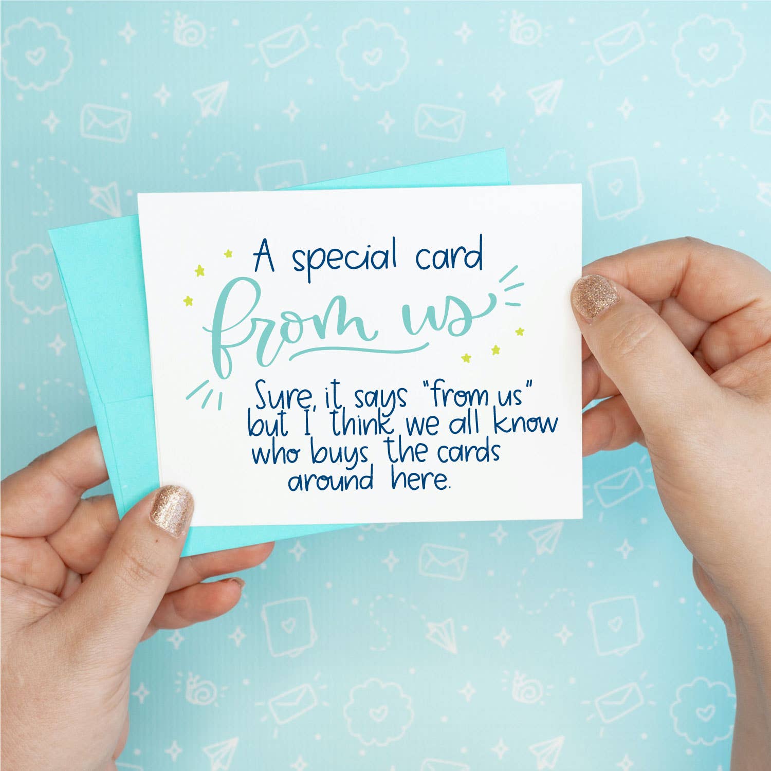 From Us Funny Greeting Card