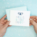 Little Dude Baby Funny Greeting Card