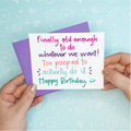 Too Pooped Funny Greeting Card