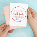 Suck Balls Anniversary Funny Greeting Card