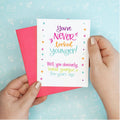 Never Looked Younger Funny Greeting Card