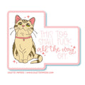 This Too Shall Fuck Off Glossy Waterproof Sticker