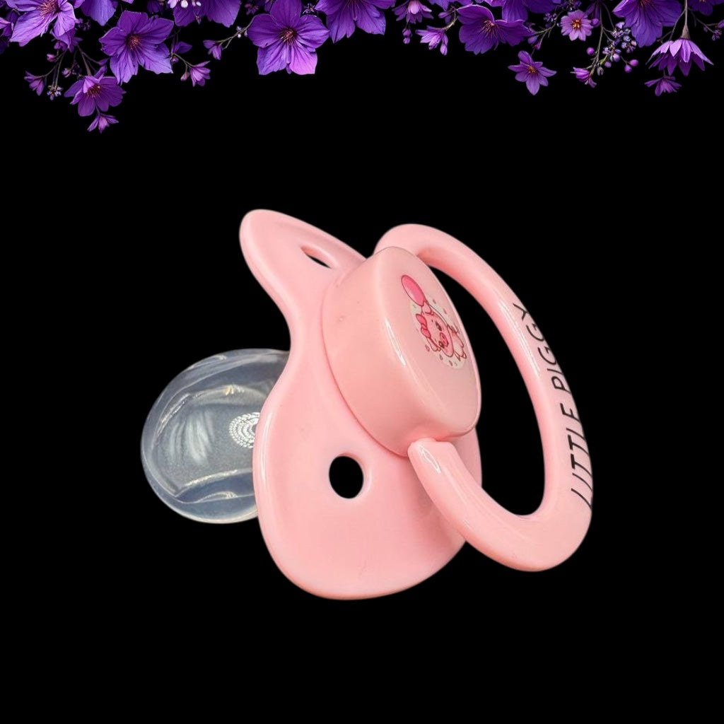 Hearts Pig Adult Pacifier