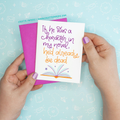 Novel He'd Be Dead Funny Greeting Card