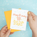 Sister Birthday Funny Greeting Card