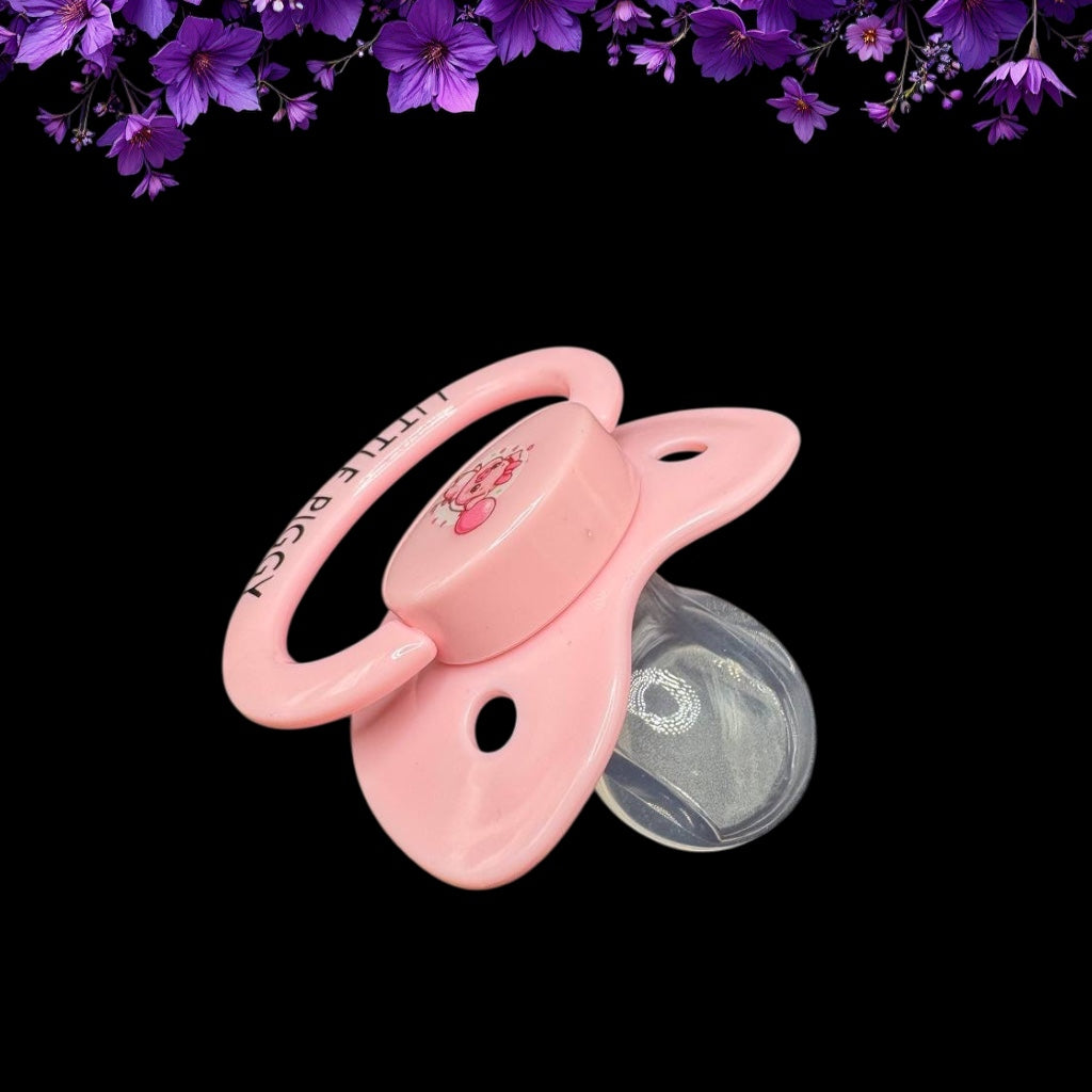 Hearts Pig Adult Pacifier