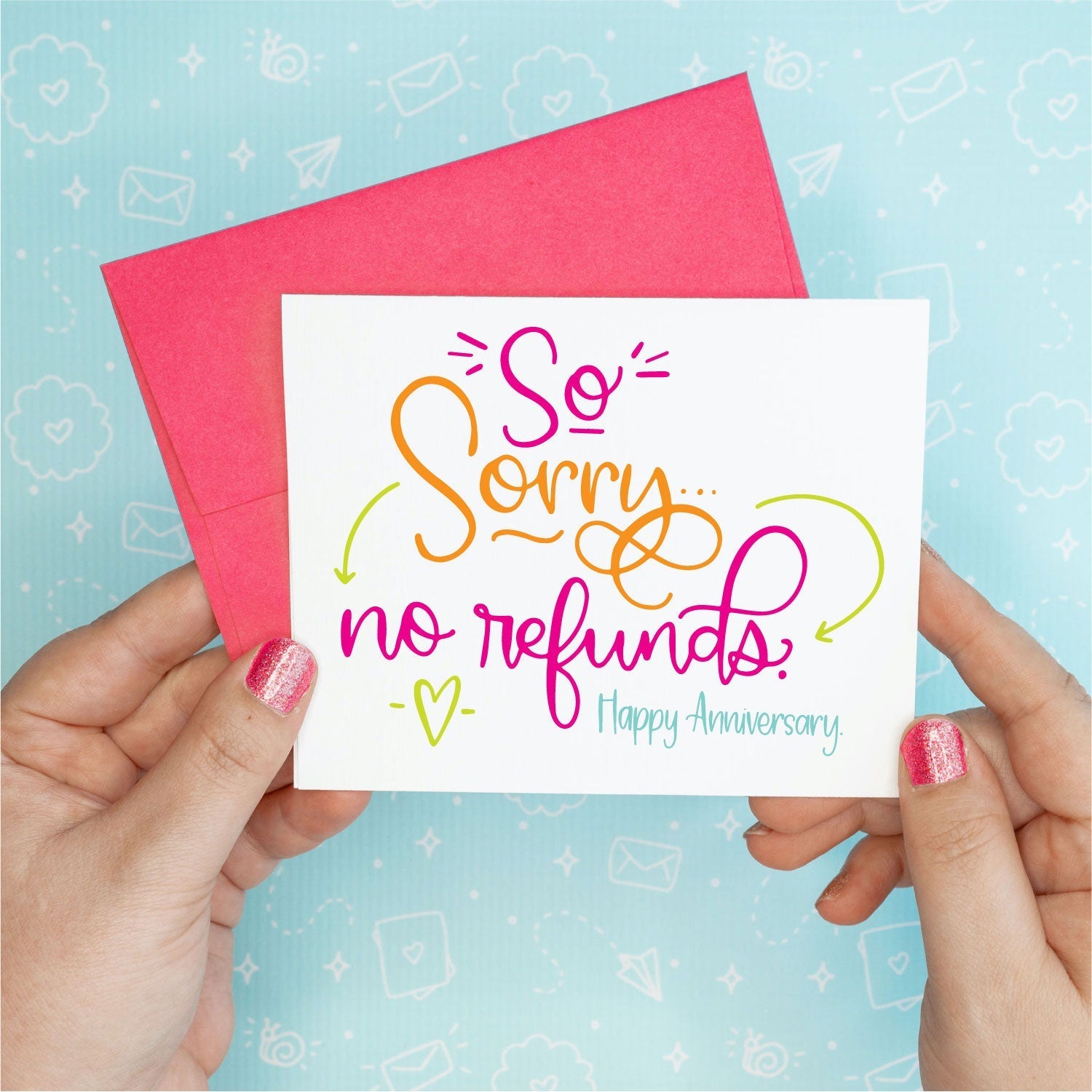 No Refunds Anniversary Funny Greeting Card