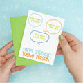 Young Person Birthday Funny Greeting Card