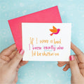 Bird Shittin' Funny Greeting Card